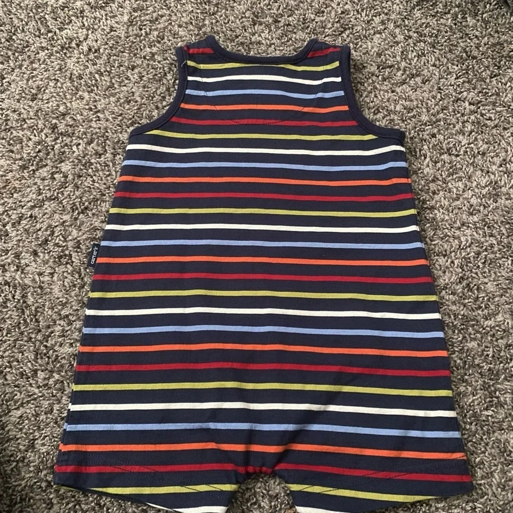 Carters striped outfit 9/12months